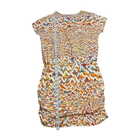 Jeans By Buffalo Dress Colorful Aztec Pattern Cap Sleeves Women's Size XL - Picture 7 of 10